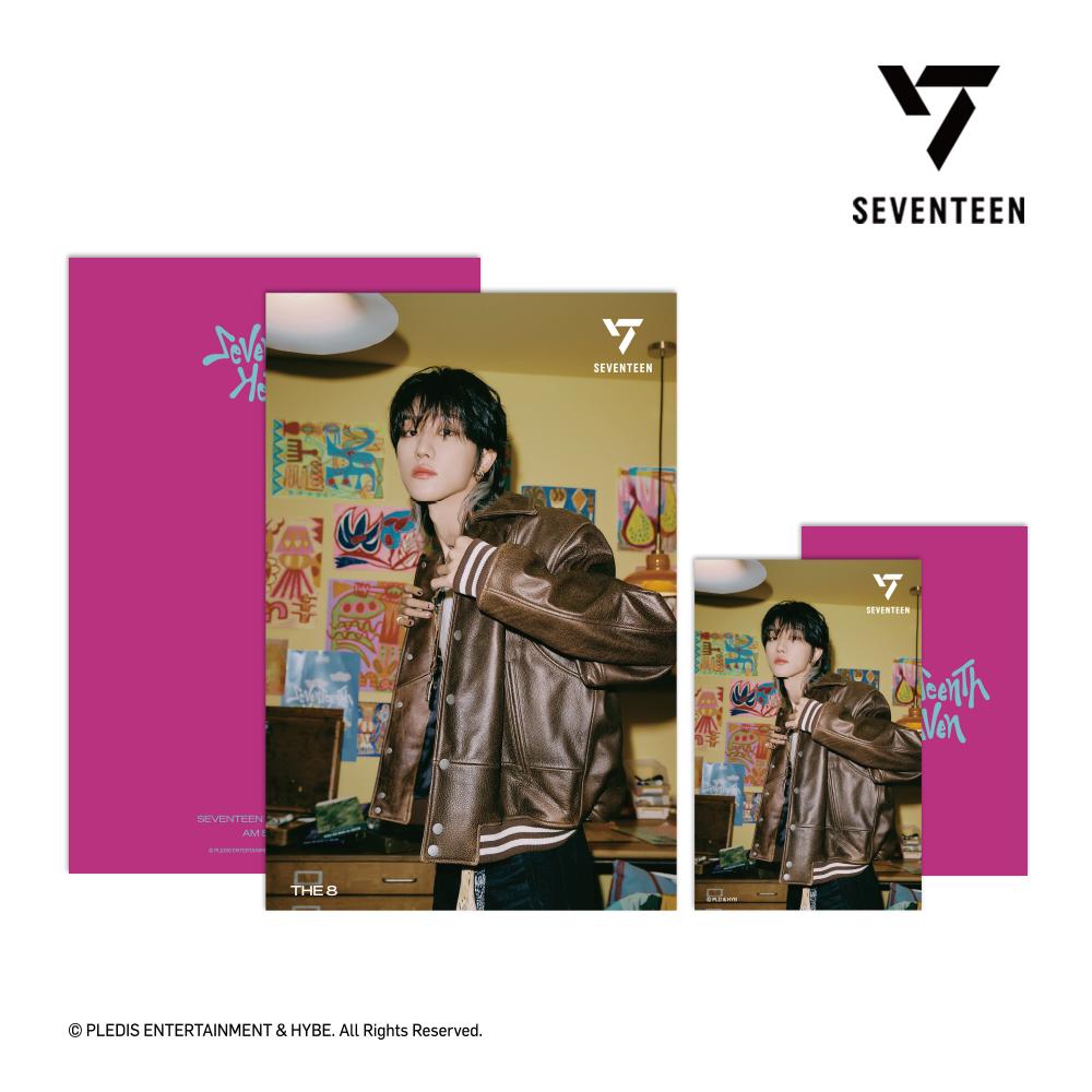 SEVENTEEN 3D-Foto-Linsenraster-Postkarte + 1 Fotokarte SEVENTEENTH HEAVEN AM 5 26 Ver von Joom DACH