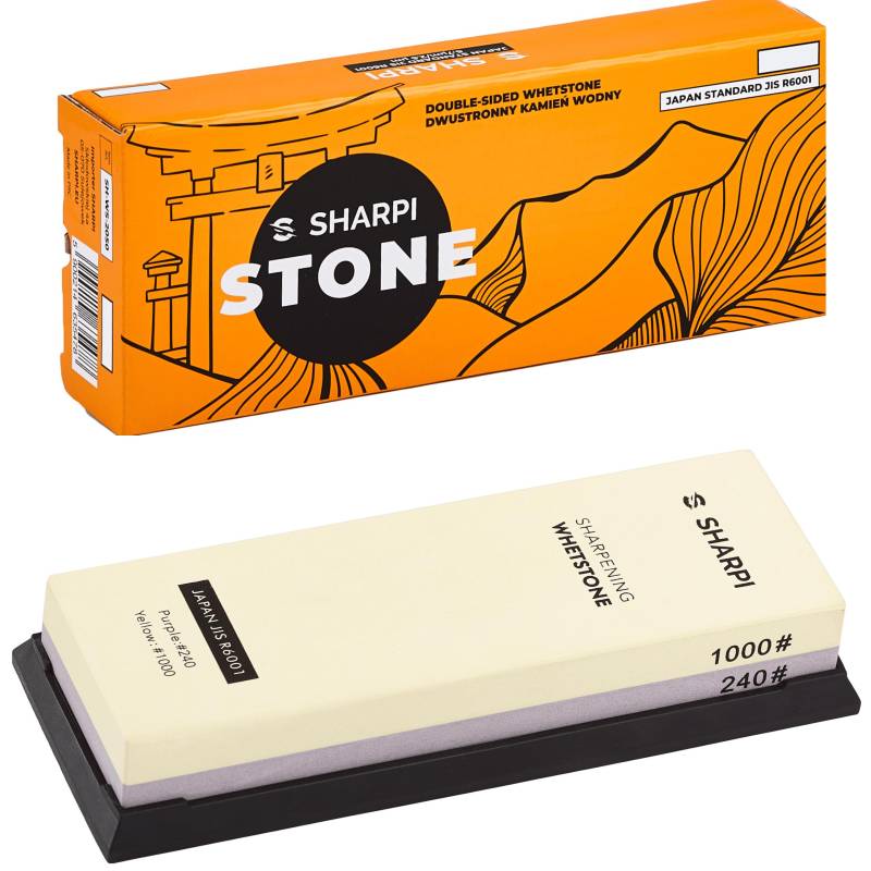 SHARPI Messerschärfer Wasserstein 240/1000 von Joom DACH