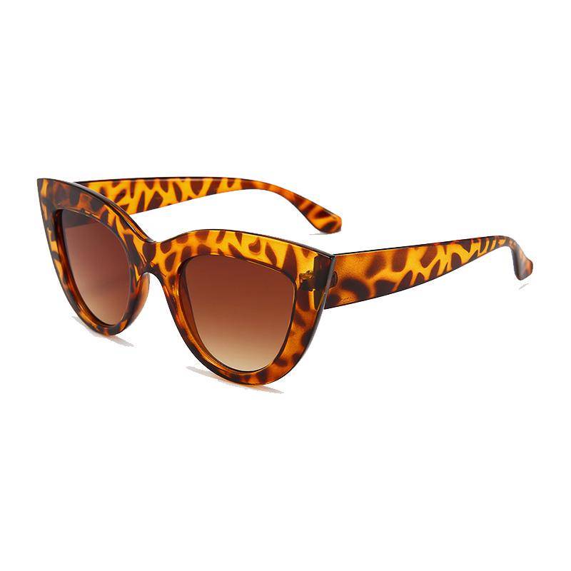 SHAUNA Retro Cat Eye Sonnenbrille Damen UV400 Metallscharnier von Joom DACH