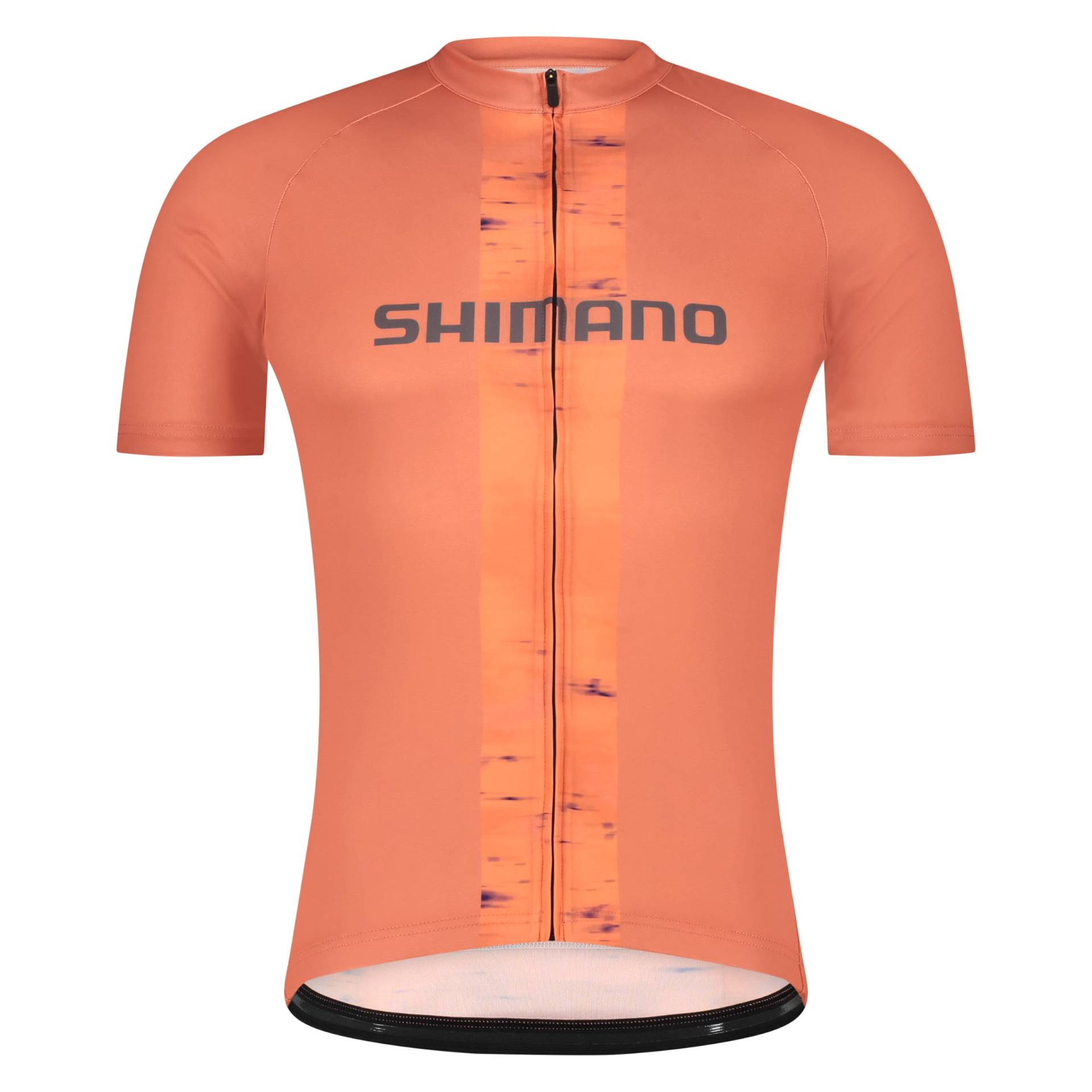 SHIMANO Radtrikot Logo Kurzarmtrikot Spiegelorange XS (Europäische Größe) Empfohlene Höhe: 157-167 cm von Joom DACH