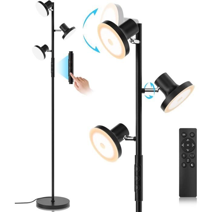 LED Stehleuchte - SIBRILLE - Dimmbar 36W - 2500 lm - Fernbedienung & Touch-Steuerung von Joom DACH