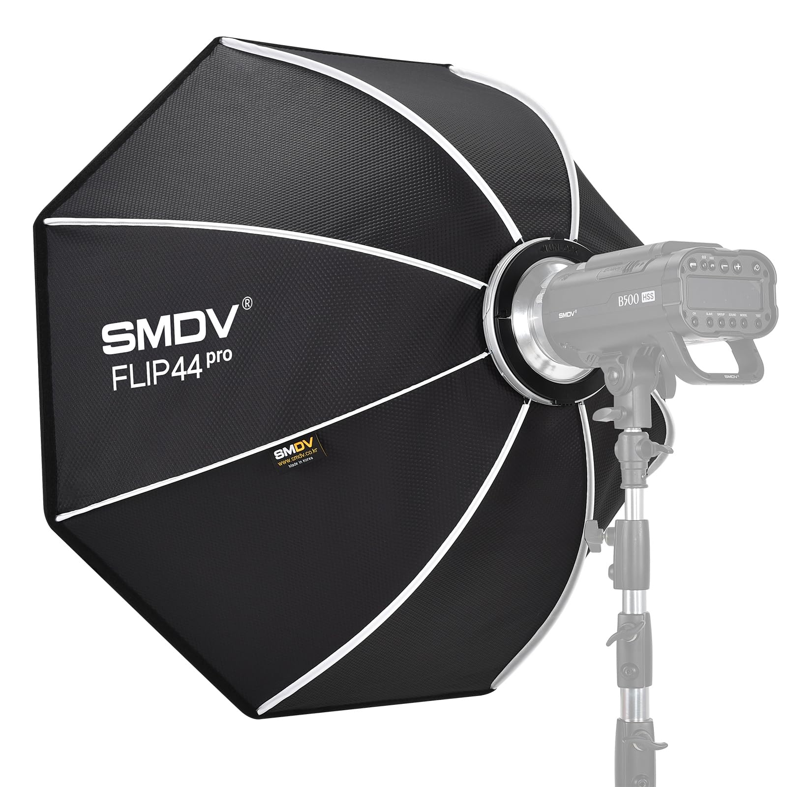 SMDV Softbox FLIP 44pro Nur Body 110cm Faltbarer Stoff Achteck Diffusor mit Tasche FLIP44PRO One-Touch Nicht-Fluoreszierend von Joom DACH