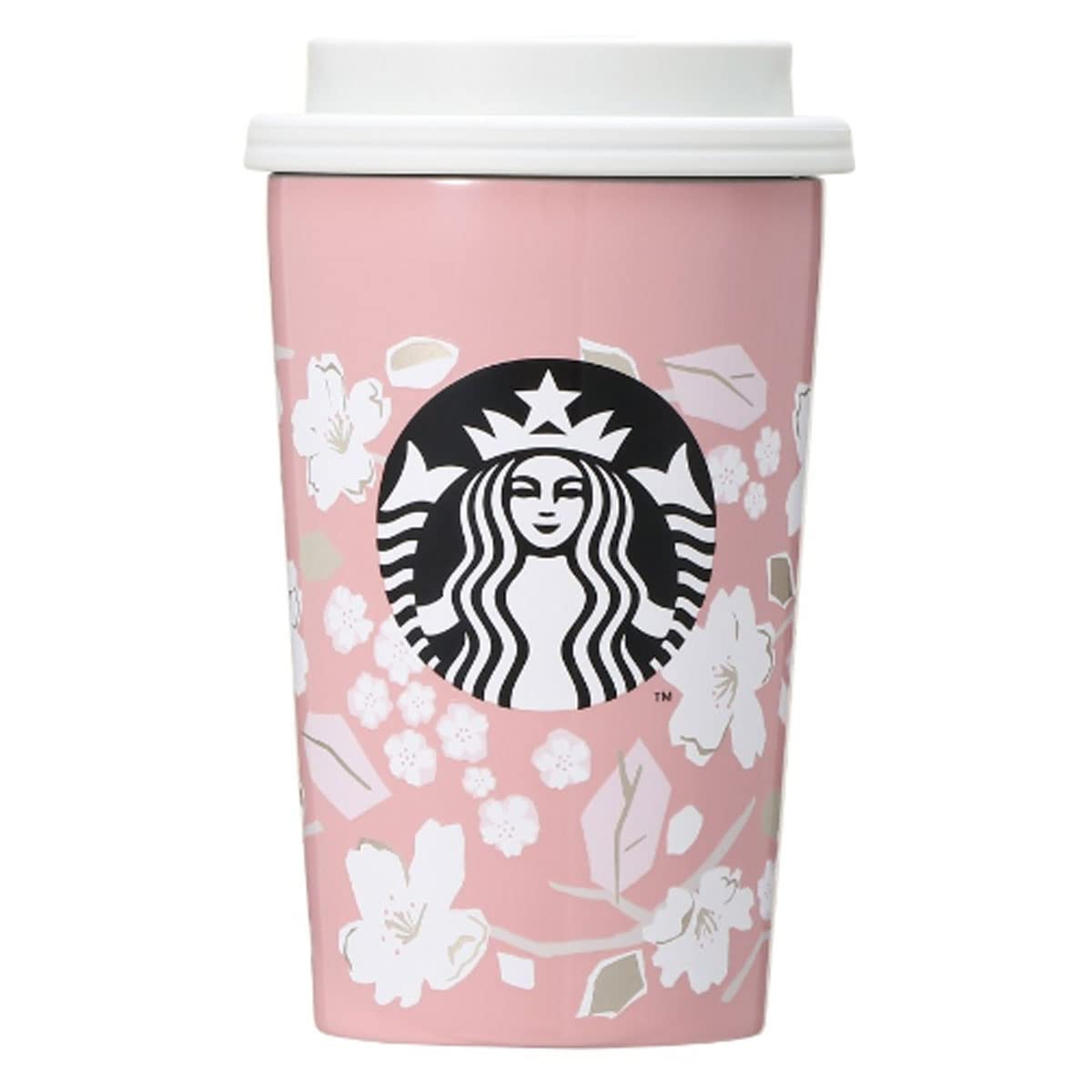 STARBUCKS Starbucks Becher Kaffee Starbucks SAKURA2023 Edelstahl TOGO Tasse Becher 355ml Sakura Sakura Sakura Transparent Klar Sakura Sakura von Joom DACH