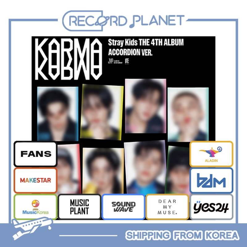STRAY KIDS - [KARMA] (AKKORDEON Ver.) [POB WÄHLBAR] SET (DearMyMuse) von Joom DACH