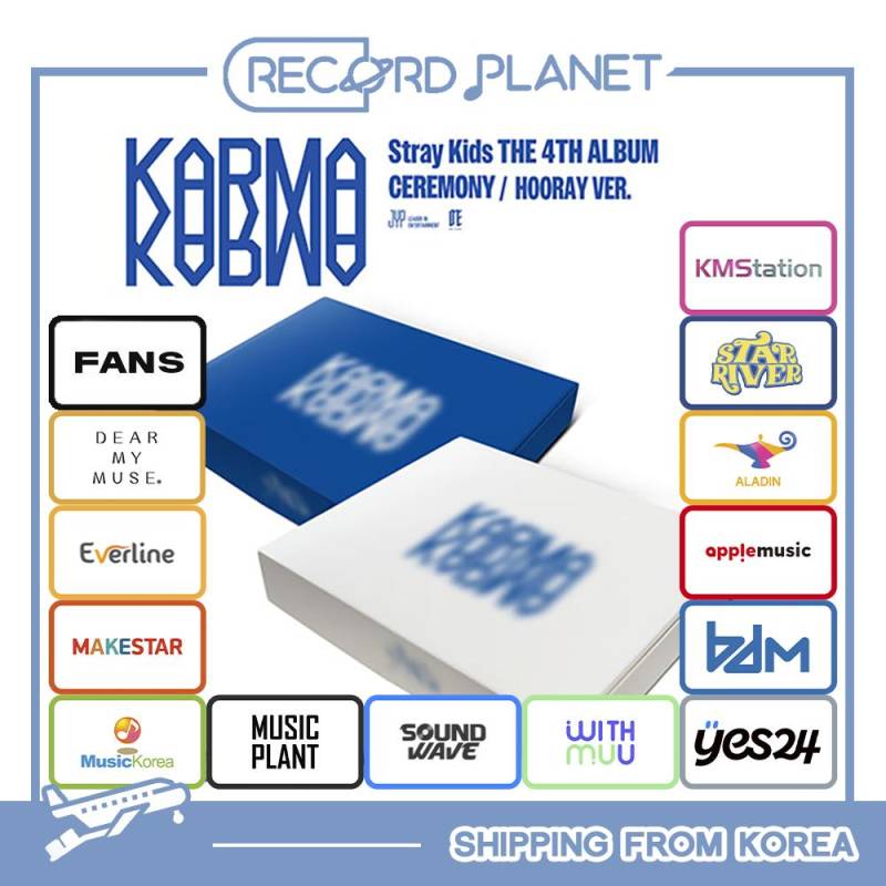 STRAY KIDS - [KARMA] (ZEREMONIE VER. / HURRA VER. ) [Pob] Random (Yes24) von Joom DACH