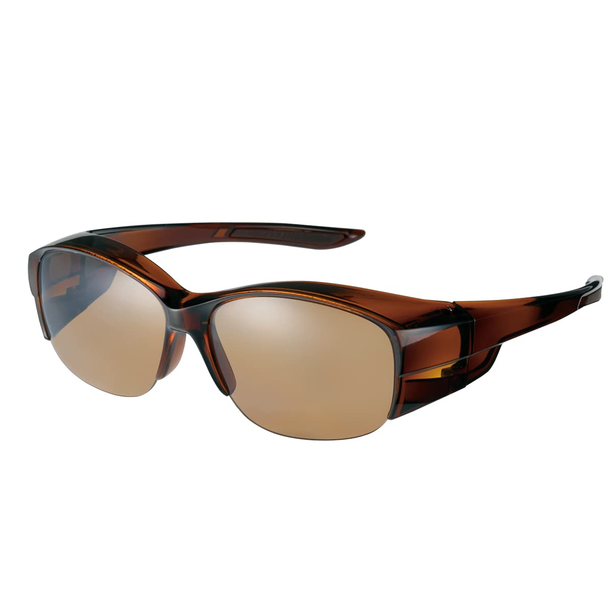 [SWANS] Sonnenbrille Überbrille Polarisierte Gläser Modell OG5-0065 BRCL Braun Klar braun von Joom DACH