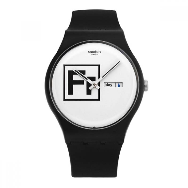 SWatch Suob722 Fritz Herren-Urethan-Uhr SUOB722 von Joom DACH
