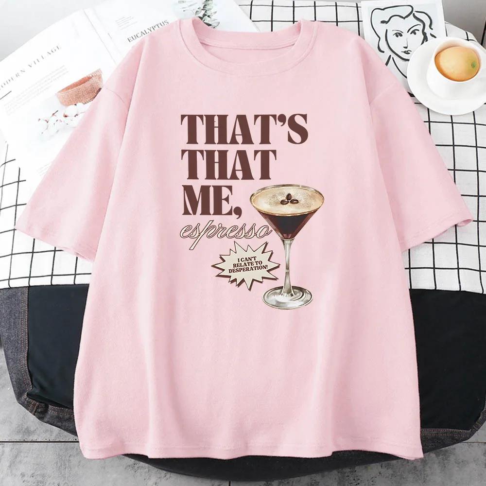 Sabrina Carpenter Singer Graphic T-Shirt Album Espresso That's That Me Druck T-Shirt Baumwolle Frauen Männer Sommer T-Shirts Casual XS rosa von Joom DACH