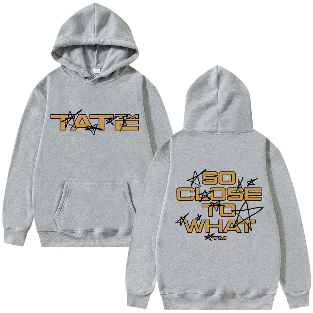 Sängerin Tate McRae So Close To What Miss Possessive Tour 2025 Hoodie Herren Damen Mode Vintage Fleece Pullover Hoodies M von Joom DACH