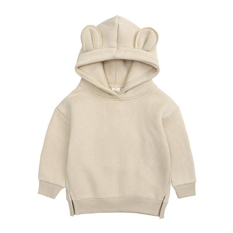 Säuglingsbaby-Jungen-Mädchen-Kleidung Winter-Frühlings-nette Hoodies verdicken Fleece-Sweatshirt-Kinderkleidung 12-24Months von Joom DACH