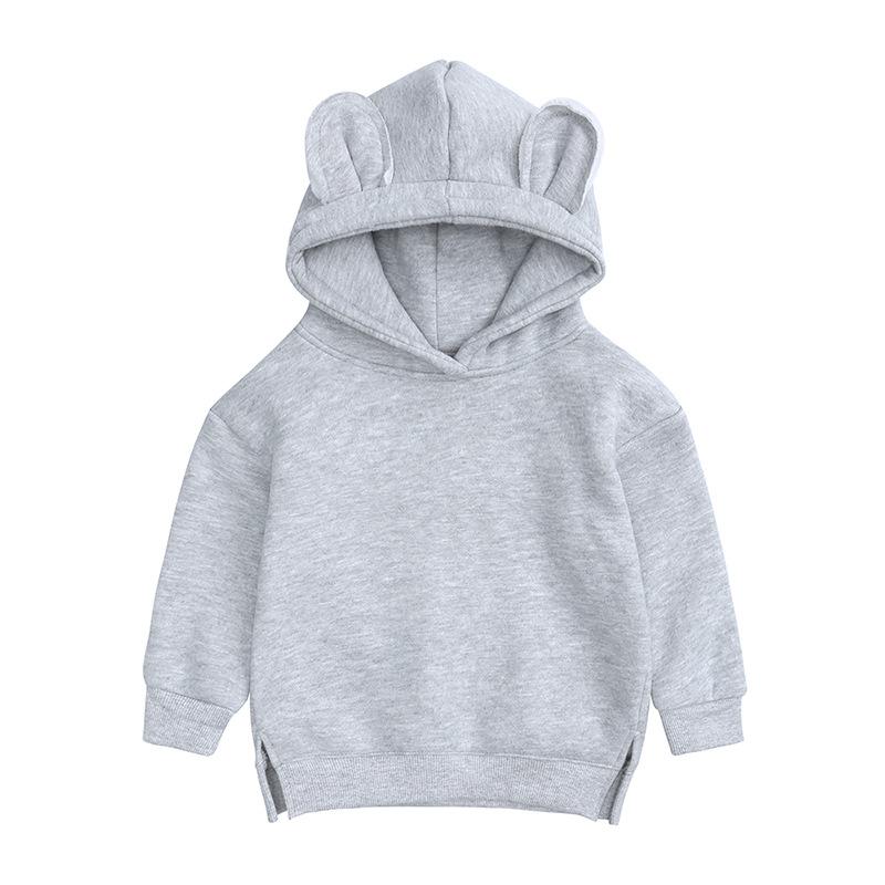 Säuglingsbaby-Jungen-Mädchen-Kleidung Winter-Frühlings-nette Hoodies verdicken Fleece-Sweatshirt-Kinderkleidung 2-3Years von Joom DACH