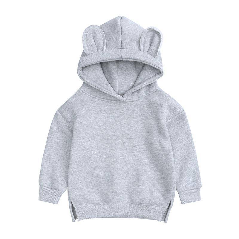 Säuglingsbaby-Jungen-Mädchen-Kleidung Winter-Frühlings-nette Hoodies verdicken Fleece-Sweatshirt-Kinderkleidung 2-3Years von Joom DACH