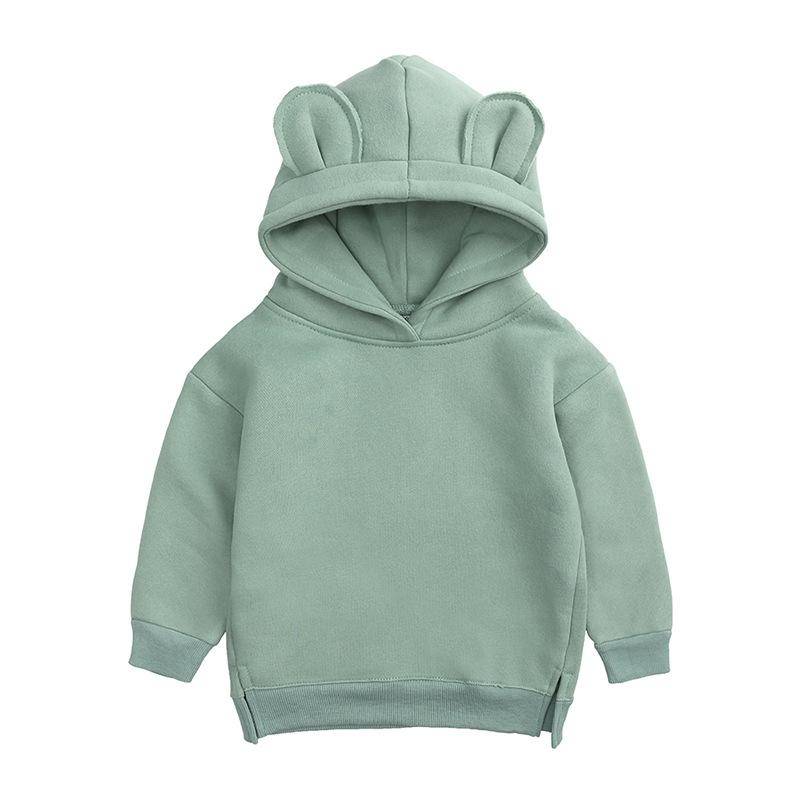 Säuglingsbaby-Jungen-Mädchen-Kleidung Winter-Frühlings-nette Hoodies verdicken Fleece-Sweatshirt-Kinderkleidung 2-3Years von Joom DACH