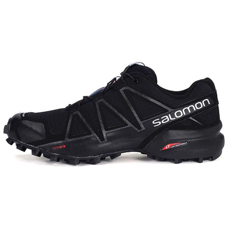 Salomon Speed Cross 4 Schwarz Damen Sneaker Schwarz-Metallic 383097 36 von Joom DACH