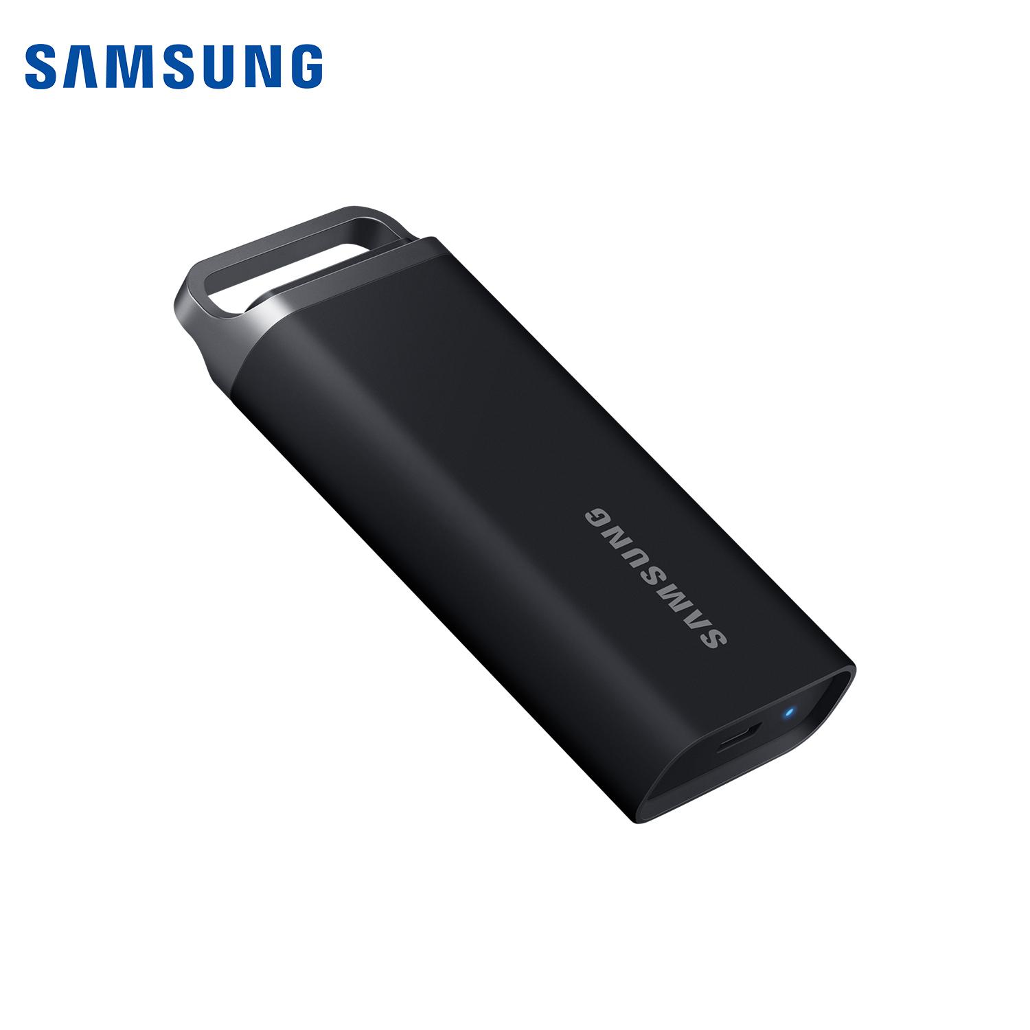 Samsung PSSD T5 EVO 2TB Tragbare SSD TYP-C USB 3.2 Externe Solid-State-Festplatte 460MB/s Original Mobile Festplatte Speicherlaufwerk Typ C Für PC Laptop 2TB schwarz von Joom DACH