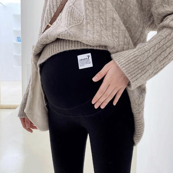 Samt Mutterschaft Leggings Hosen Für Schwangere Frauen Warme Winter Mutterschaft Kleidung Verdickung Schwangerschaft Hosen Kleidung M schwarz von Joom DACH