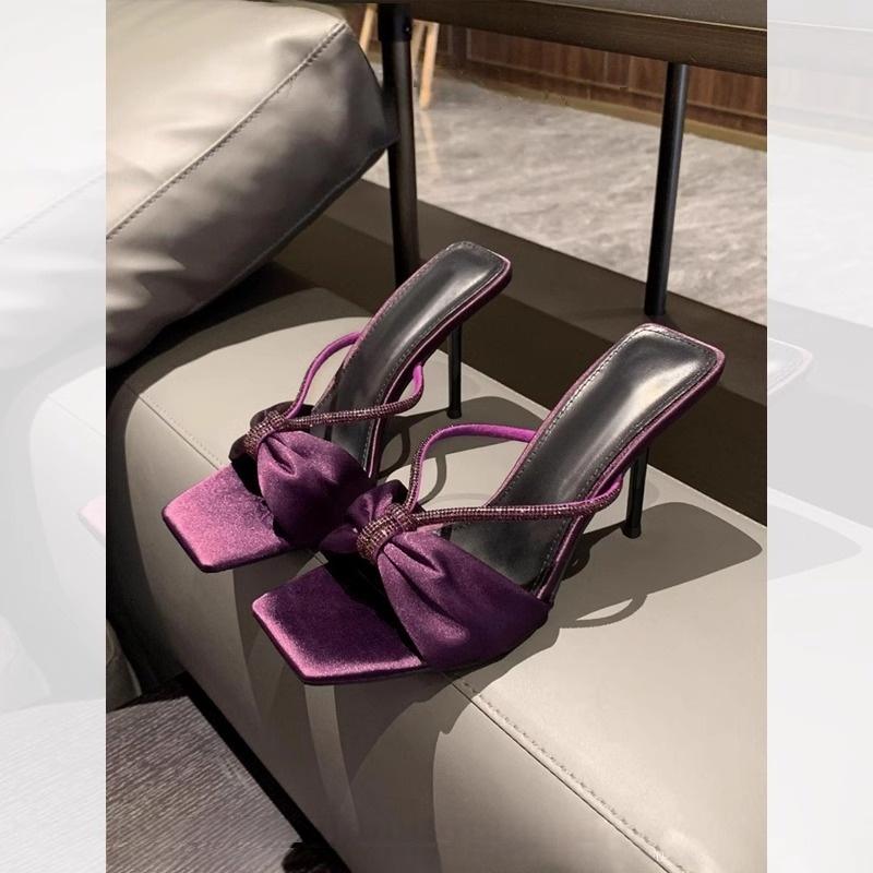 Sandalen Damen mit Rock Sommer Burst Dünner Absatz Eckiger Kopf Offene Zehenpartie Ausländischer Stil Tragen High Heels Sandalen 40 von Joom DACH