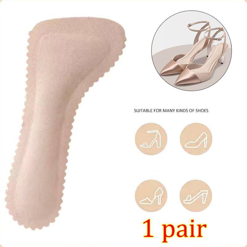 Sandalen Einlegesohlen Selbstklebend Rutschfest Damen Schuhe Polster Atmungsaktiv High-Heel Schuh Weiche Dämpfung Sohle Aufkleber Orthopädische Einlagen 39-40 von Joom DACH