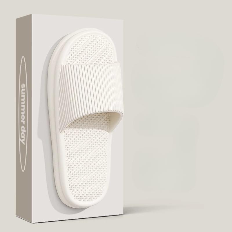 Sandalen Hausschuhe Herren Hausschuhe, Herren Sommer Haus Wohnzimmer Badezimmer rutschfeste Paar Hausschuhe 36-37 weiß von Joom DACH