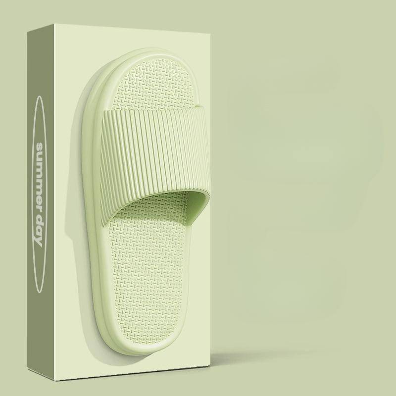 Sandalen Hausschuhe Herren Hausschuhe, Herren Sommer Haus Wohnzimmer Badezimmer rutschfeste Paar Hausschuhe 38-39 hellgrüne von Joom DACH