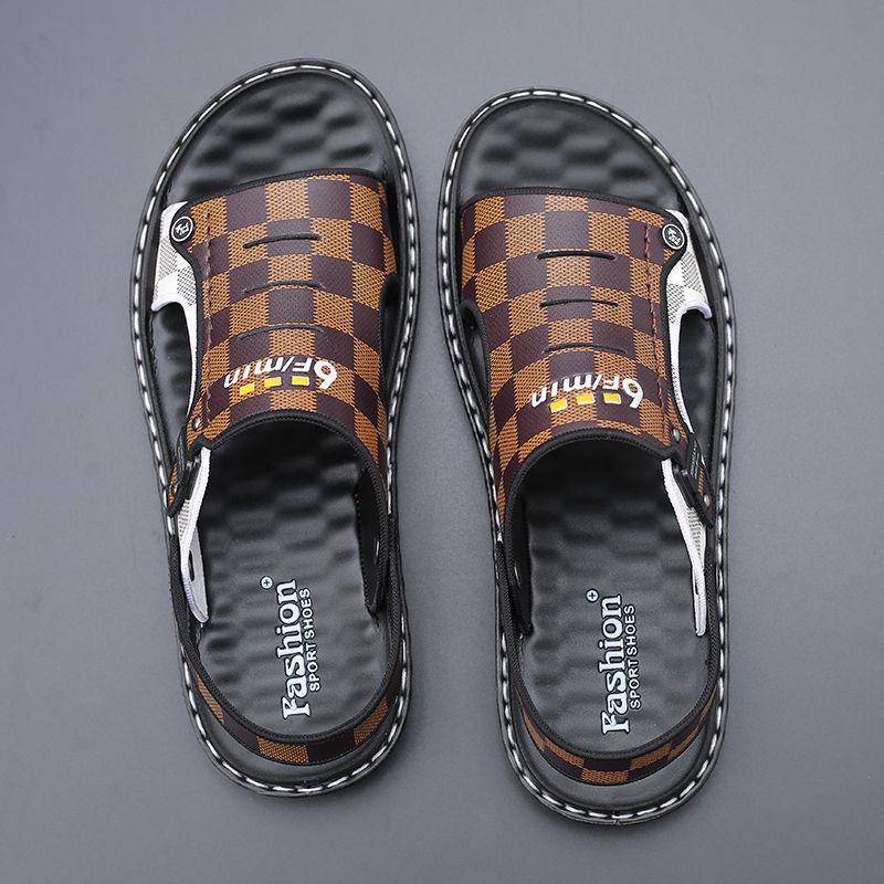 Sandalen Herren Sommer 2020 Rutschfeste Strandschuhe Herren Casual Dual-Use Trage Sandalen und Hausschuhe Koreanische Sommerwelle 38 Sandalen Herren Sommer 2020 Rutschfeste Strandschuhe Herren Casual Dual-Use Trage Sandalen und Hausschuhe Koreanische Sommerwelle 38 von Joom DACH