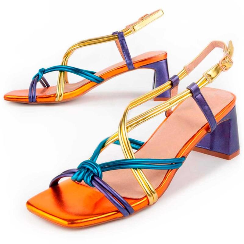 Damen Sandale mit Absatz. Montevita Trea5 102941 38 von Joom DACH