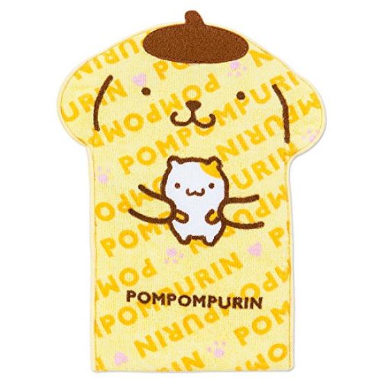 Sanrio Pompompurin Handtuch mit Tasche in Puddingform (Flyer) von Joom DACH
