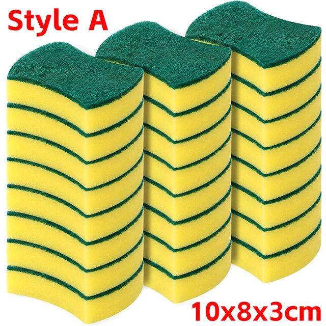 Saugfähiger doppelseitiger Schwamm Magic Clean Topf Rostflecken Schwämme Reinigungsbürste Küchenfettreiniger Werkzeuge 10PCS Saugfähiger doppelseitiger Schwamm Magic Clean Topf Rostflecken Schwämme Reinigungsbürste Küchenfettreiniger Werkzeuge 10PCS von Joom DACH