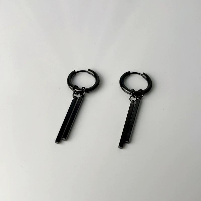 Sauron Titanstahl Herren Silber Ohrringe - Trendiges, Schlichtes und Hübsches Nischendesign von Joom DACH