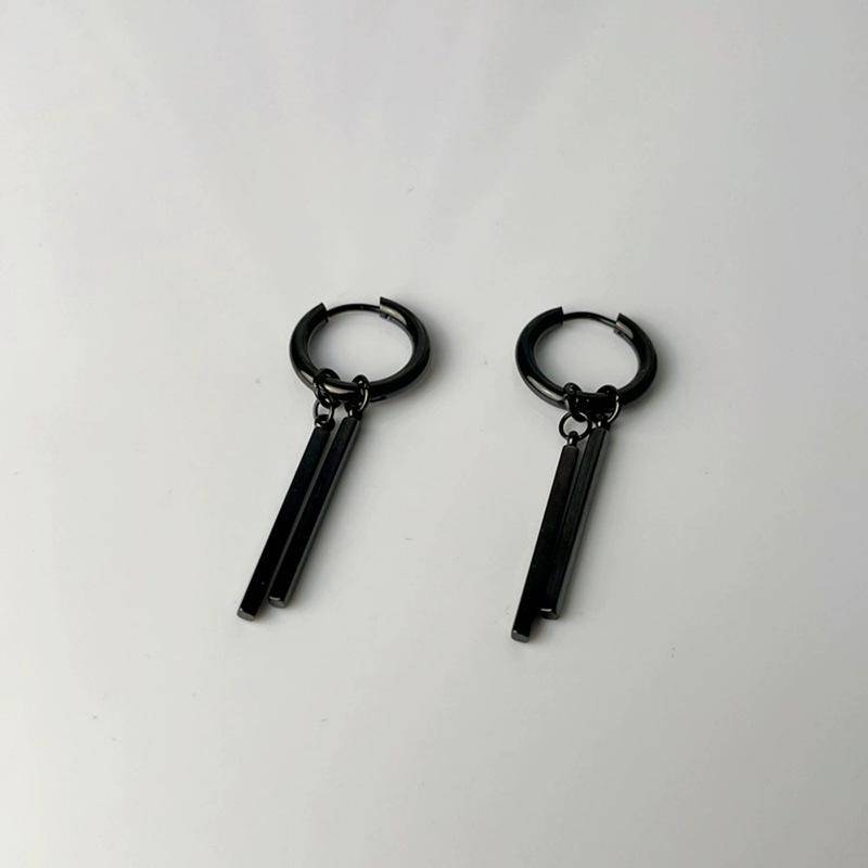 Sauron Titanstahl Herren Silber Ohrringe - Trendiges, Schlichtes und Hübsches Nischendesign von Joom DACH