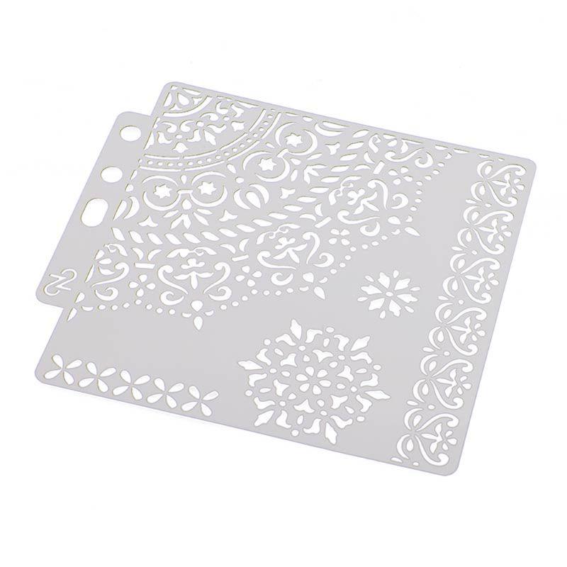 Schablonen Vorlage Wandmalerei Scrapbooking Prägung Stempel Album Bastelkarte von Joom DACH