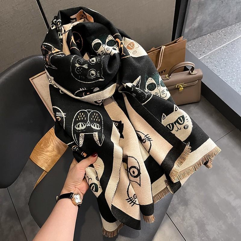 Schals für Damen Herbst Winter Schals Stolen und Tücher für Abendkleider 65x185cm von Joom DACH