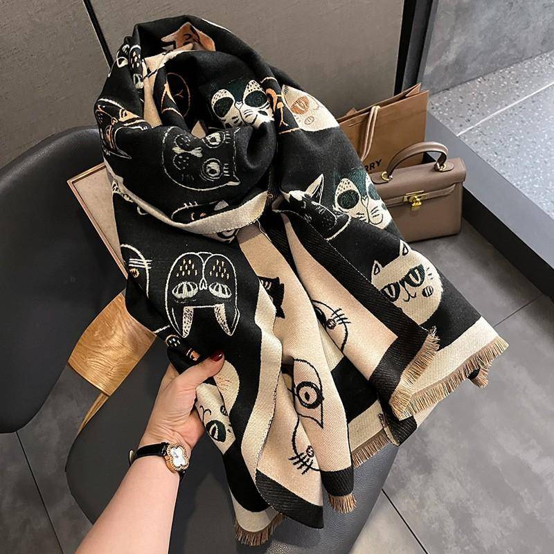 Schals für Damen Herbst Winter Schals Stolen und Tücher für Abendkleider 65x185cm von Joom DACH