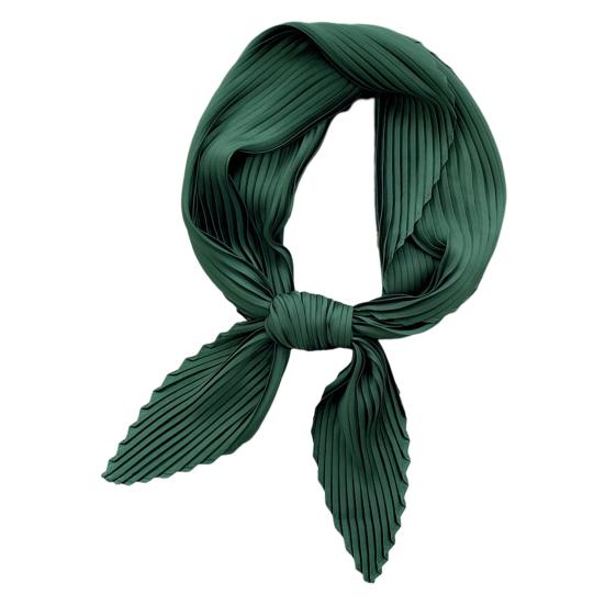 Schicker, plissierter, hautberührender, dünner, gekräuselter Schal für den täglichen Gebrauch für Damen 70cm von Joom DACH