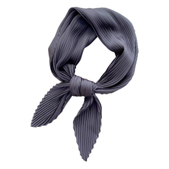 Schicker, plissierter, hautberührender, dünner, gekräuselter Schal für den täglichen Gebrauch für Damen 70cm von Joom DACH