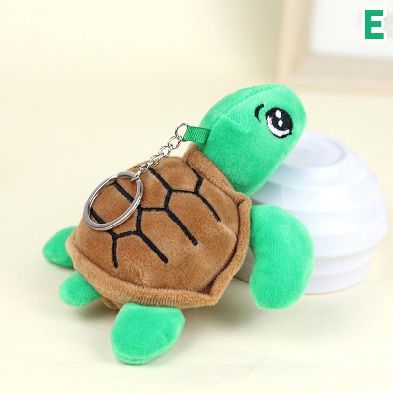 Schildkröte Plüschtier Schildkröte Anhänger Stoffpuppe Schlüsselanhänger Autotasche Schlüsselanhänger Dekor grün von Joom DACH