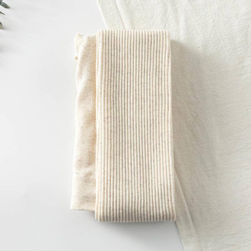 Schlanke Leggings Herbst Frauen Hohe Taille Casual Hosen Gestrickte Rippen Verdicken Solide Elastizität Thermo Knöchellangen Leggins one size weiß von Joom DACH