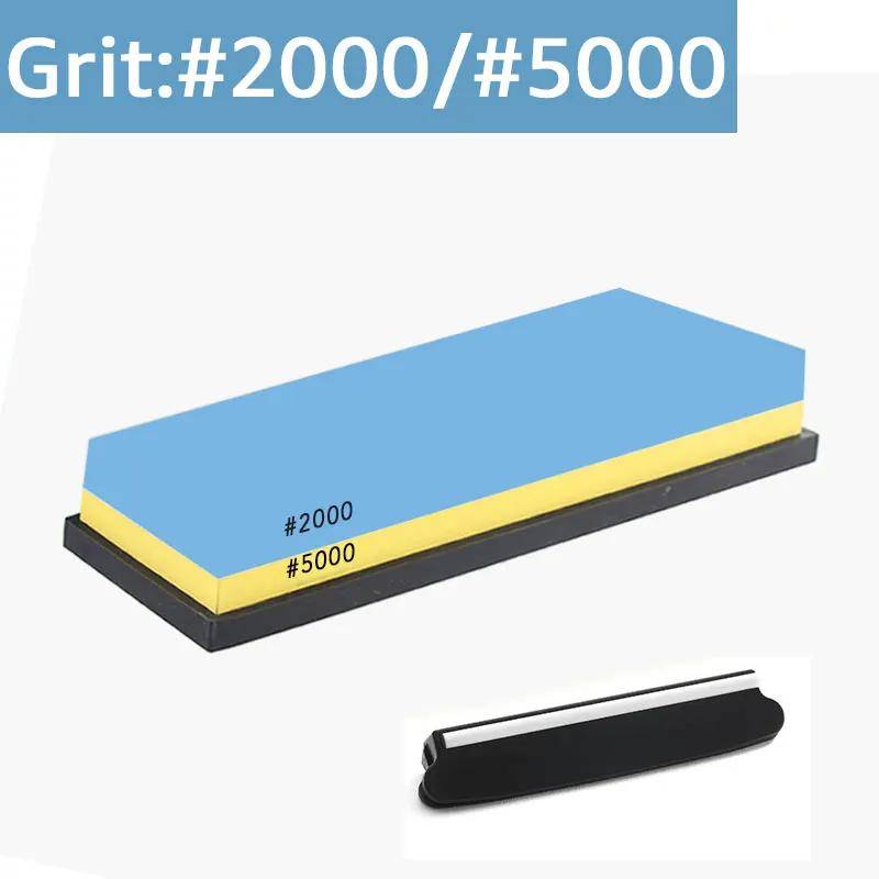 Schleifstein Messerschärfer Professioneller Schleifstein Dual Side Set Schleifen Shapner Wasser Wetstone Küchenzubehör Werkzeuge 2000/5000# von Joom DACH