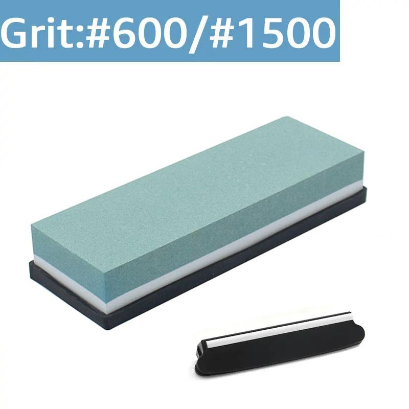 Schleifstein Messerschärfer Professioneller Schleifstein Dual Side Set Schleifen Shapner Wasser Wetstone Küchenzubehör Werkzeuge 600/1500# von Joom DACH