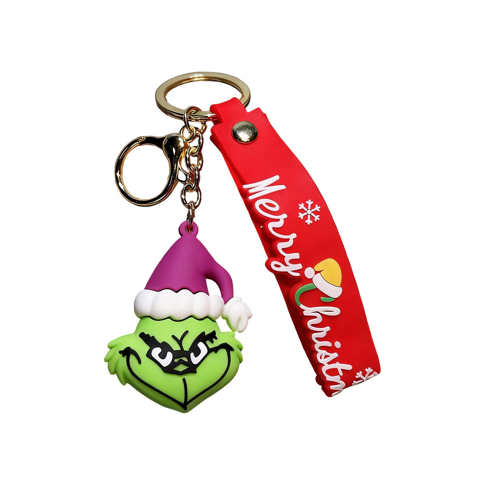 Schlüsselanhänger Anhänger Weihnachtsdekoration Plüschtier One Size von Joom DACH