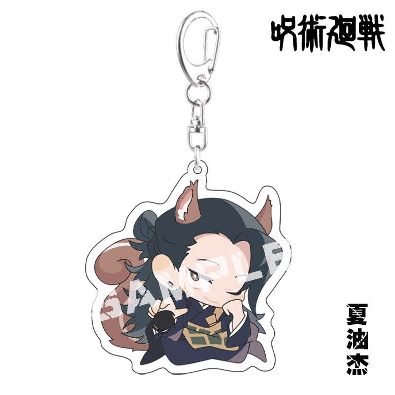 Schlüsselanhänger Mann Jujutsu Kaisen Schlüsselanhänger Frauen Anhänger Schlüsselanhänger Kette für Hosen Schmuck Kinder Niedlicher Schlüsselanhänger Mode Acryl Brelok von Joom DACH