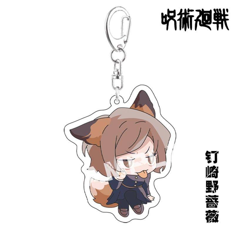 Schlüsselanhänger Mann Jujutsu Kaisen Schlüsselanhänger Frauen Anhänger Schlüsselanhänger Kette für Hosen Schmuck Kinder Niedlicher Schlüsselanhänger Mode Acryl Brelok von Joom DACH