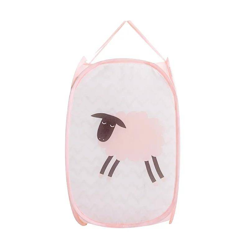 Schmutziger Wäschekorb, faltbare Aufbewahrungskörbe für Kleidung, Netzgewebe, zum Waschen von Kleidung, Babyspielzeug, Aufbewahrung, Home Organizer rosa Schmutziger Wäschekorb, faltbare Aufbewahrungskörbe für Kleidung, Netzgewebe, zum Waschen von Kleidung, Babyspielzeug, Aufbewahrung, Home Organizer rosa von Joom DACH