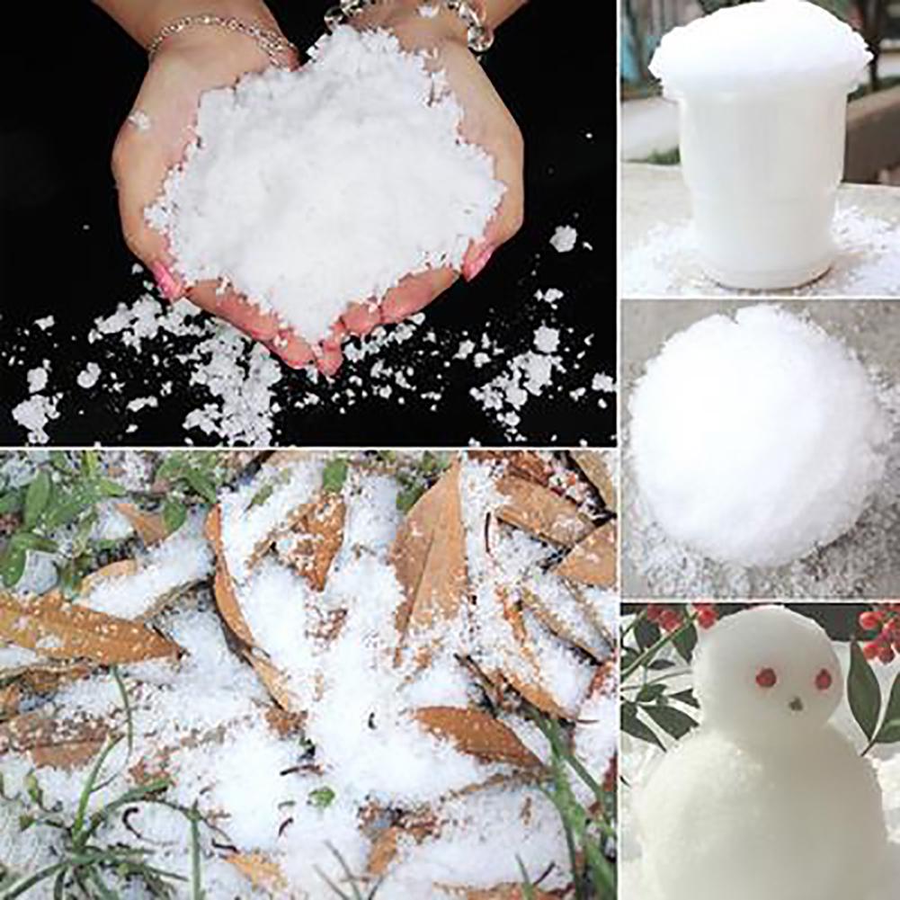 Schnee Sofortiger Weihnachts-Pulver Künstlicher Magischer Party DIY Weihnachtsdekoration von Joom DACH