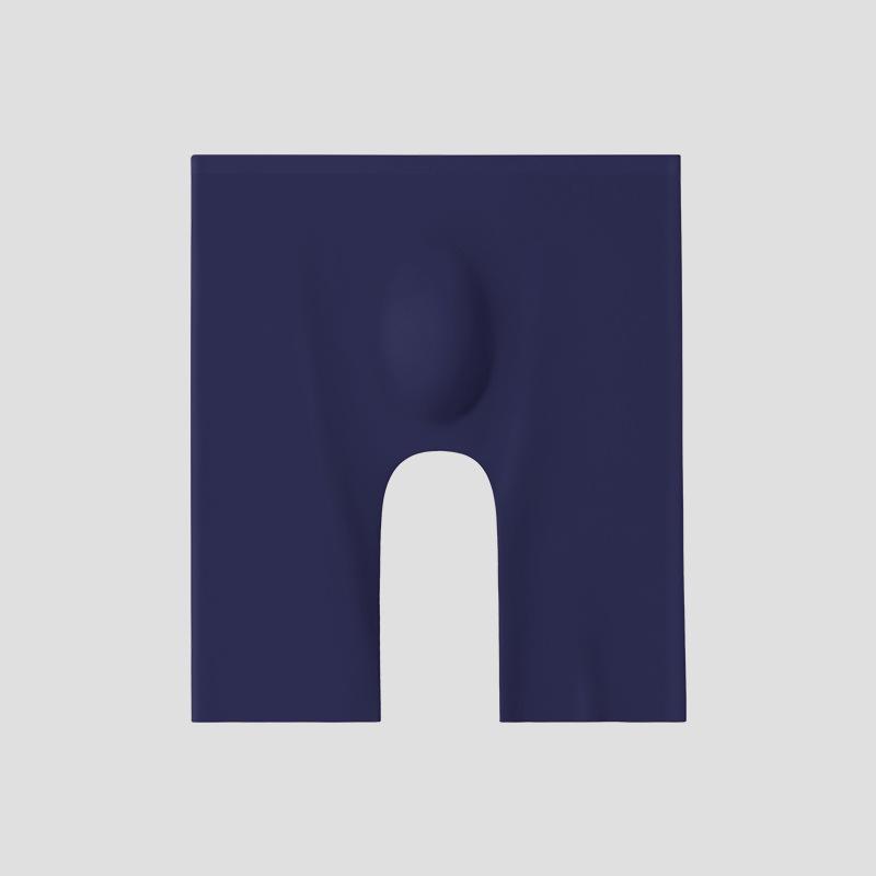 Schnelltrocknende nahtlose Boxershorts für Herren im Sommer – verschleißfest, Eisseide, verlängert zum Laufen 3XL königsblau von Joom DACH