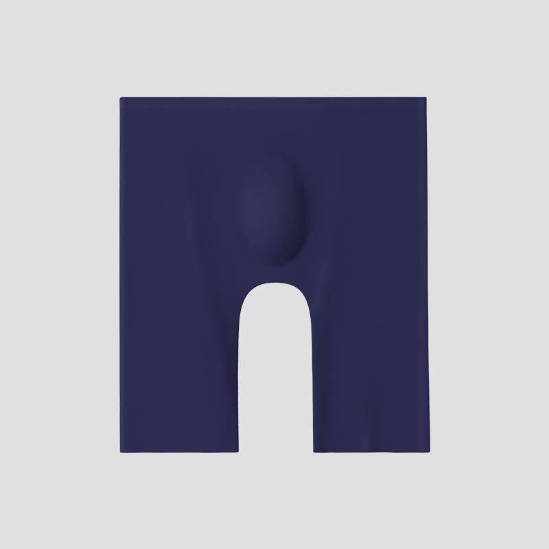 Schnelltrocknende nahtlose Boxershorts für Herren im Sommer – verschleißfest, Eisseide, verlängert zum Laufen 3XL königsblau von Joom DACH