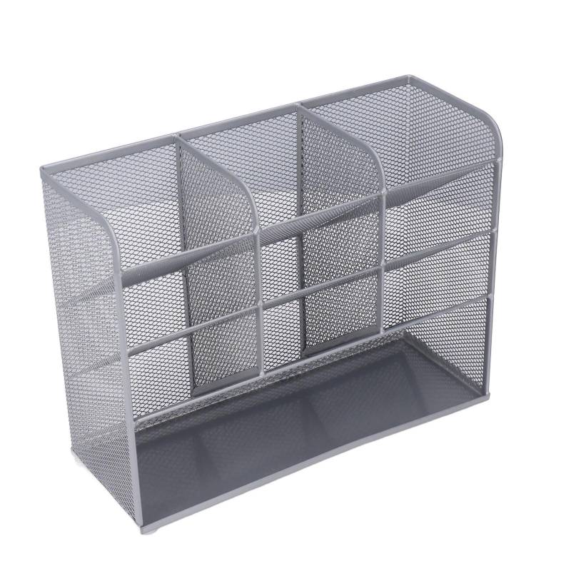 Schreibtisch Netz Stifte Organizer 9 Fächer Großer Stauraum 45 Grad Neigungsdesign Multifunktionaler Stifthalter von Joom DACH