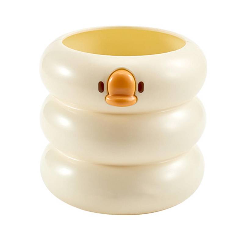 Schreibtisch Stiftehalter Niedliche Cartoon Ente Reichlich Fassungsvermögen Schreibtischzubehör Make-up Pinsel Organizer für von Joom DACH