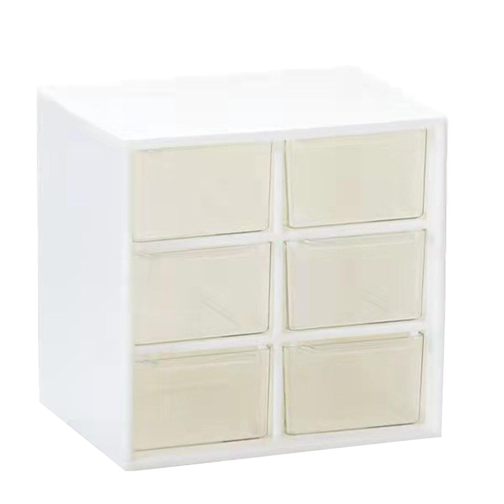 Schreibtischschubladen-Organizer-Box mit 6 Schubladen, multifunktionaler Aufbewahrungskoffer für Kosmetika Schreibtischschubladen-Organizer-Box mit 6 Schubladen, multifunktionaler Aufbewahrungskoffer für Kosmetika von Joom DACH