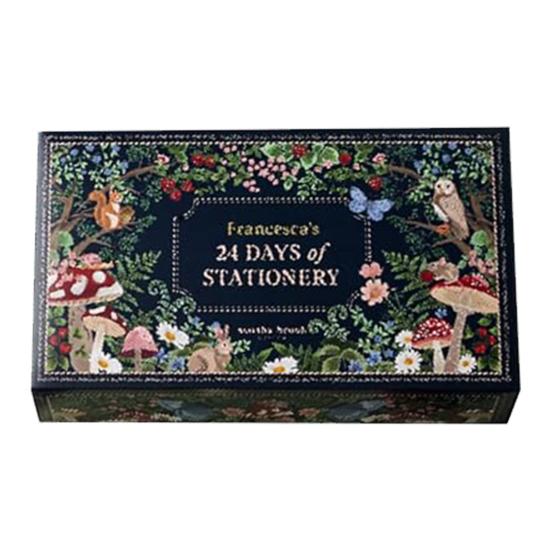 Schreibwaren Adventskalender Winter Wald Weihnachten Countdown-Kalender 24 Tage Schreibwaren Geschenke Advent von Joom DACH